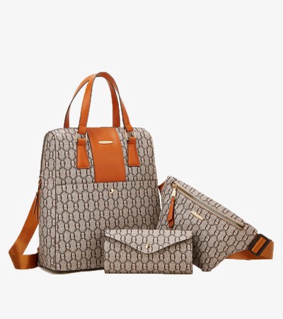 New women's bag Stylish shoulder backpack for women - Grey